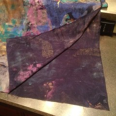 Fabric “Print Stream Pattern” 3 Yards 57″ x 108″