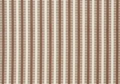 Soane Britain’s JAJIM STRIPE in Chestnut Cotton Weave 3.83 yds x53″W Brown Ivory