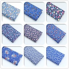 Twill Cotton Fabric Patchwork Floral Cloth Dress Costume Material Sewing Crafts
