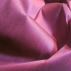 PINK RASPBERRY SORBET FAUX SILK POLY DUPIONI FABRIC 58″ BY THE YARD DRAPERY