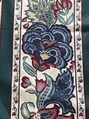 11 Yards Waverly Jacobean Floral Home Decor Fabric Henry Ford Museum Towne Hall