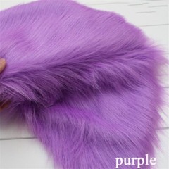9cm Long Plush Fabric Faux Fur Fluffy Cloth Cosplay Clothes Jewelry Display Warm