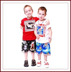 BonEful Fabric FQ Cotton Quilt Aqua Blue Ocean Water Puffin Penguin Scenic Fish