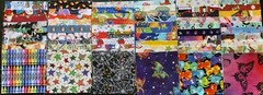 I-Spy 5 x 5 inch Square Charm Memory Quilt 56 Blocks – 100% Cotton – Rotary Cut
