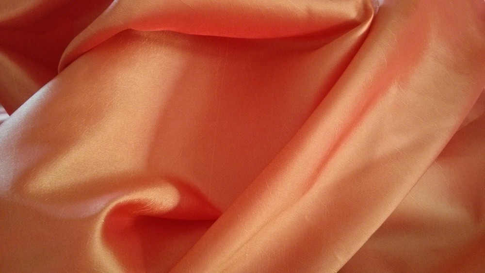 Fire Orange Taffeta 59/60″ wide by the yard or roll. free swatches.