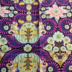 VTG The Tortoise by Tula Pink Slow & Steady In Blue Raspberry Free Spirit BTFQ