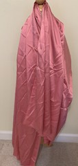 Dusty Rose Poly Satin Silky Fabric~2 Yards~Scarves Clothing Blouses~#44