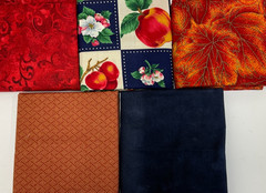 1/4 YARD BUNDLE OF 5 – PACK #5