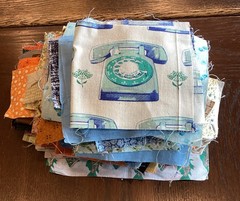 Quilting Fabric Scraps Lot 1 Lb Multicolor Mixed Pattern Pieces Quilting Crafts