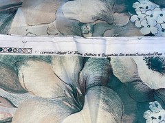 Vintage 1990 Floral Print House N’ Home Fabrics & Draperies Upholstery 36″Lx54″W