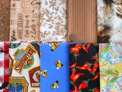 50 Seasonal NOVELTY Movies TV Shows Fat Eighth Running 8th Quilt Fabric Scrap
