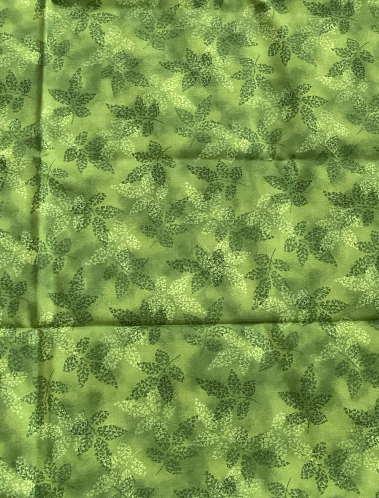 Robert Kaufman Fusion Collection Garden Design # 14856 Cotton Fabric 1 yd x 42