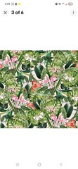 LOOPS & THREADS Jungle Animals Jelly Roll Fabric 100% Cotton 20 pc 2.5″ x 42″