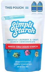 Dissolvable Liquid Starch Powder Mix – 128 Oz for Fabric Stiffening, Wrinkle Rem