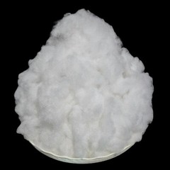 Polyester Fiber Fill Pure White High Resilience PP Cotton Stuffing 0.66 Pounds