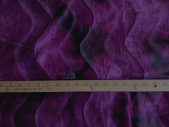 MULTI COLORS WAVY VELBOA 100% POLYESTER SHORT PILE FAUX FUR 46X62 INCHES
