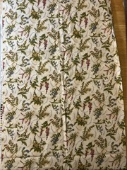 Cottage Garden Herbs Hoffman Int. Cotton Fabric 1/2 Yard (18” By 44”) New