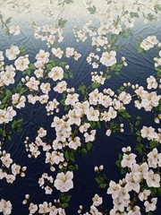 Authentic Oscar de la Renta luxury dress Fabric . Made in Italy