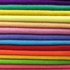 28pcs Thick 1.4mm Soft Felt Fabric Sheet Assorted Color Felt Pack DIY Craft Sewi
