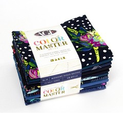 Midnight Ocean Color Master Half Yard Bundle by Art Gallery