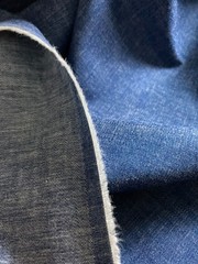 9oz Medium Wash Indigo Cotton Chambray Denim Midweight 63.5″ Wide 4 Yards Fabric