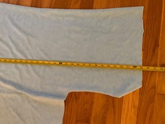Vintage Stretch Terry Cloth Powder Blue Soft 37×33 see photo