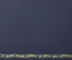 Navy Blue Super 150s Wool Blend Fabric Suiting Thobe Dishdasha 3.50m x 1.50m