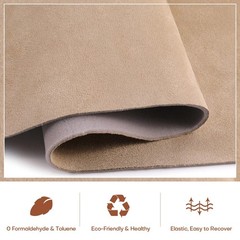 Suede Headliner Fabric 57″ W Car Roof Liner Replacement Foam Back – 85/96/108”