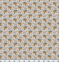 Andover – Cocoa Blue – Thistle – Powder Blue, Fabric by the Yard