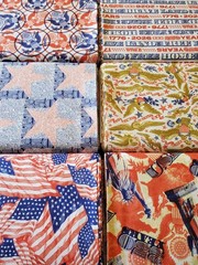 250 Years Of America•250 Stars, & Words Fabric! 1yd BTY•Cot•FastShi
