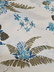 3-1/2 Yards – Guaze Fabric – Hawaiian Boho Tropical – 45″x126″+/-