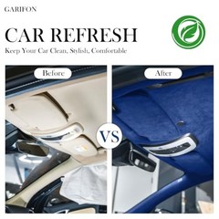 Suede Headliner Fabric, 96″ L×60″ W Car Headliner Material, Tela 96″L×60″W Blue