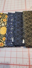 Quilting Cotton Fabric, Morris Meadows, 10 End of Bolt Remnants, 4 yd. 14 in.