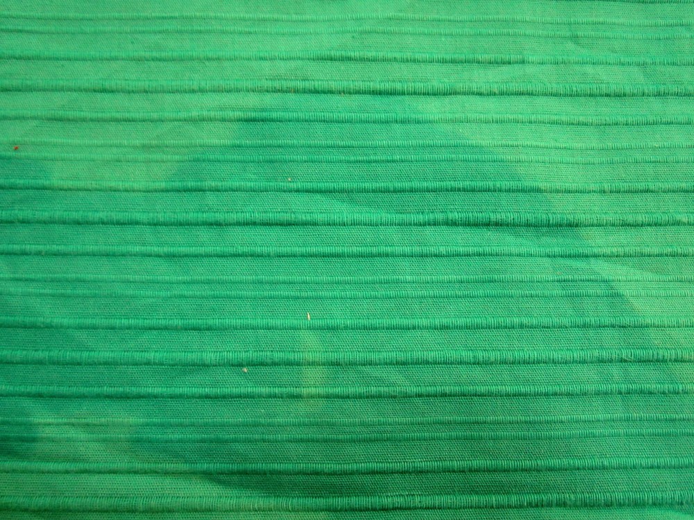 Beautiful KELLY GREEN OTTOMAN-Like RIBBED TEXTURE 100% COTTON Fabric