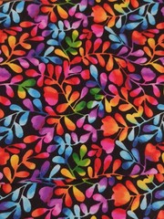 Shades of Purple Fabric, floral and geometric designs, 1lb 13oz