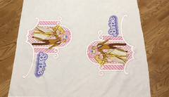 Vtg Barbie Pillowcase Fabric Panel Superstar Ken Golden Dream Elegance 1981