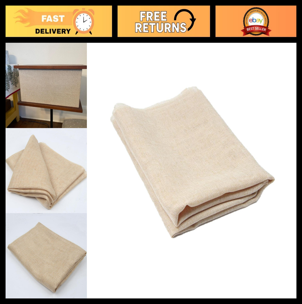 Speaker Grill Cloth – Dustproof Mesh Fabric for Home & Stage Speakers, 100x146cm
