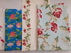 LOT OF 37 SCRAP FABRIC REMNANTS~3 LBS VARIETY ~ COTTON / COTTON BLEND /4 FLANNEL