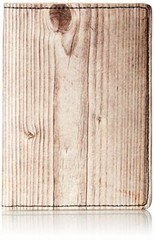 Dynomighty Men’s Mighty Passport Cover Wood, Multi, One Size