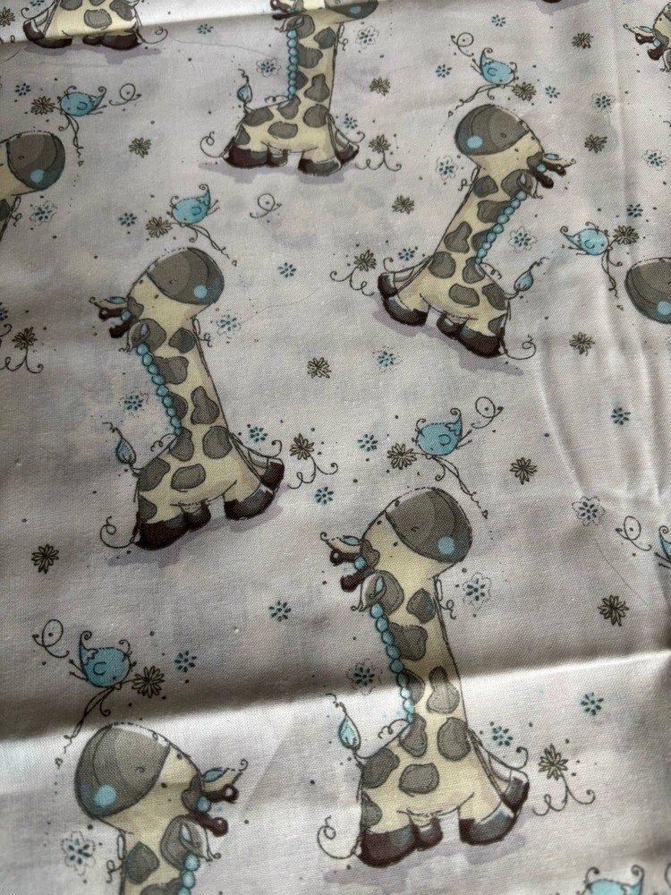 Baby Giraffe Fabric By Rachelle Anne Miller 45 Width 1 yard and a half yard