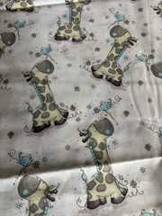 Baby Giraffe Fabric By Rachelle Anne Miller 45 Width 1 yard and a half yard