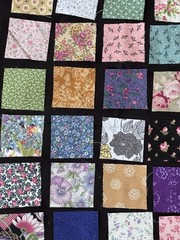 Mini Charm Pack 2.5″ Squares. 42 Floral Prints Sewing Quilting Crafting