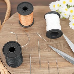 Poexuzi Upholstery Repair Sewing Kit Thread for Leather, Furniture, Shoe, Carpet