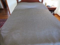 3625. BLACK & WHITE WOVEN Apparel COTTON/COTTON BLEND FABRIC–59″ x 7-3/8 yds.