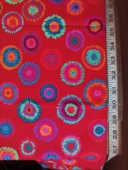 Kaffe Fassett PLINK RED 1/2 yard PWGP109 2 yard piece available