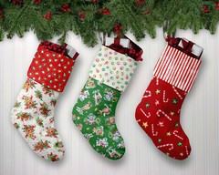 Little Darlings Christmas Characters Double Border 05375 Half yd continuous cuts