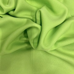 Delaney APPLE GREEN Polyester Gabardine Fabric for Skirts, Suits, Overcoats, Tr