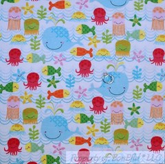 BonEful Fabric FQ Cotton Quilt Flannel White Pink Purple Bird Flower Rose Heart