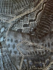 Authentic Top Italian designer silk luxury dress Fabric. Made in Italy