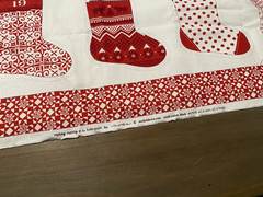 Merry Merry By Kate Spain For Moda OOP Advent Calendar Stocking Panel Christmas